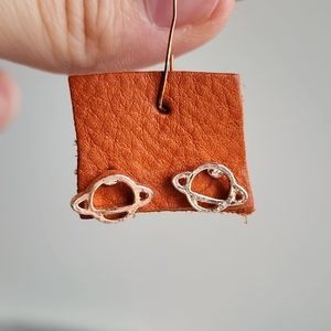 Planet Themed Stud Earings